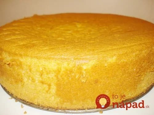 Takto ho pečú profi cukrári: Najjednoduchší korpus na torty a zákusky – bez oddeľovania vajec!