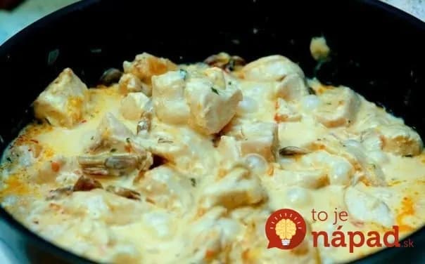 Obed za 15 minút: Kuracie mäsko v syrovej omáčke!