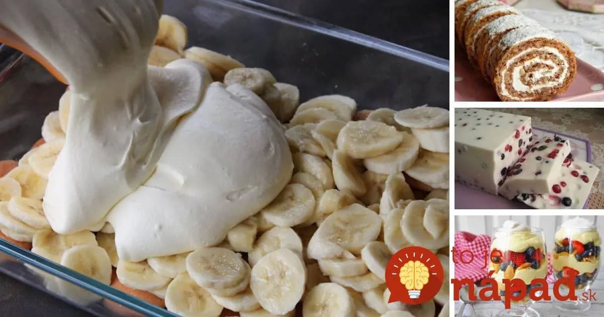 11 najlepších receptov na smotanové dezerty, ktoré si zamilujete!