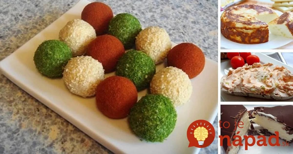 7 tipov na slané aj sladké pochúťky z tvarohu, ktoré viete rýchlo pripraviť!