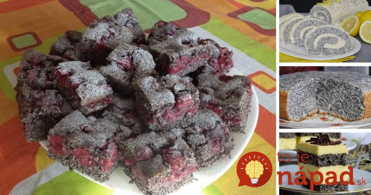 8 najlepších receptov na dezerty s makom!