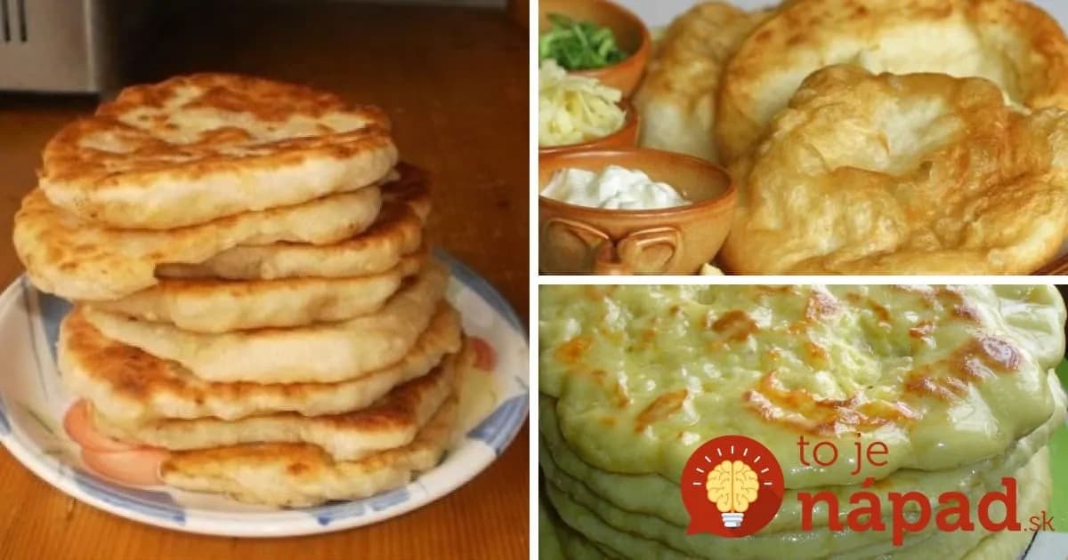 7 najlepších receptov na domáce langoše!