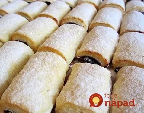 Expresné smotanové mini-rolky plnené marmeládou!