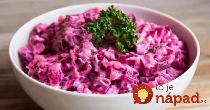 Namiesto šalátu s majonézou: Ľahký šalát z červenej repy a zemiakov!