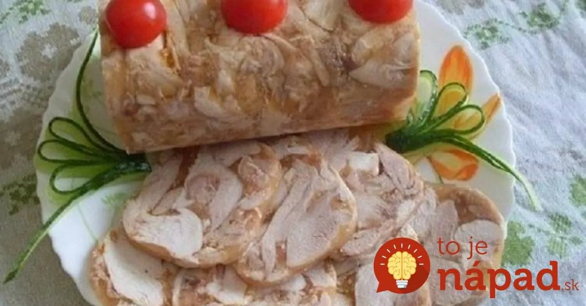Túto pochúťku v obchodoch nekúpite: Pripravte si vynikajúcu kuraciu tlačenku vo fľaši!