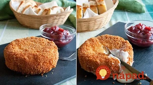 Hermelín pripravený v rúre, ktorý chutí ako vyprážaný!