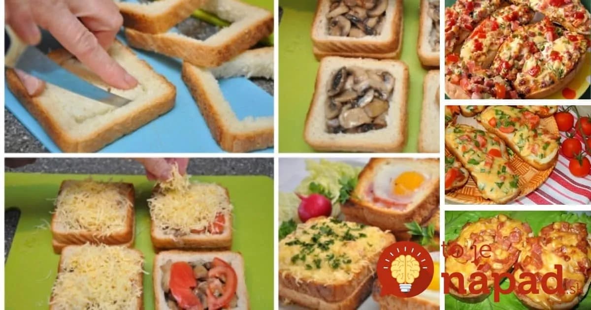 Neviete čo na raňajky? 7 tipov na rýchle horúce sendviče!