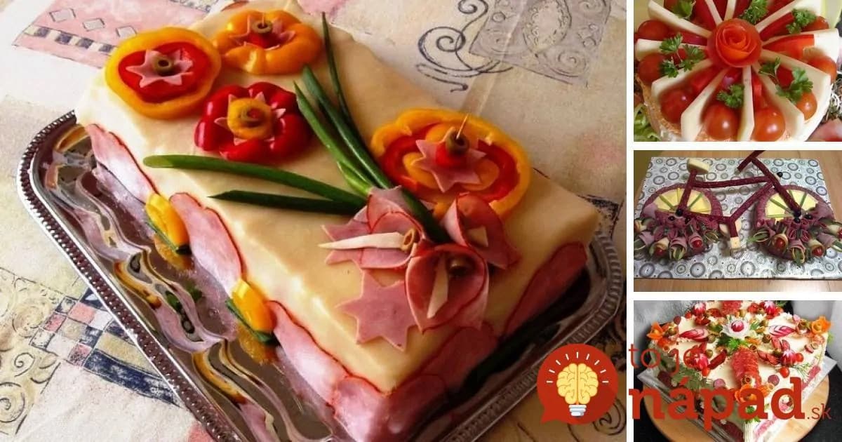 Torta nemusí byť len sladká: Najkrajšie slané torty, ktoré môžete jednoducho vytvoriť aj vy!