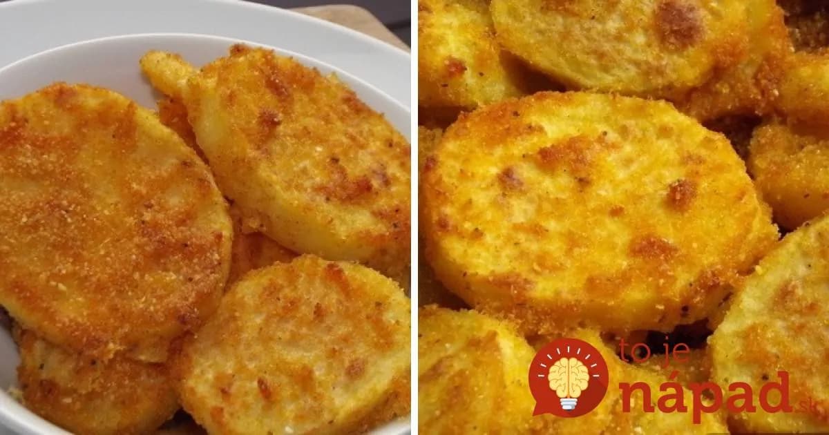 Strúhankové zemiaky: Chrumkavá príloha hotová raz-dva!