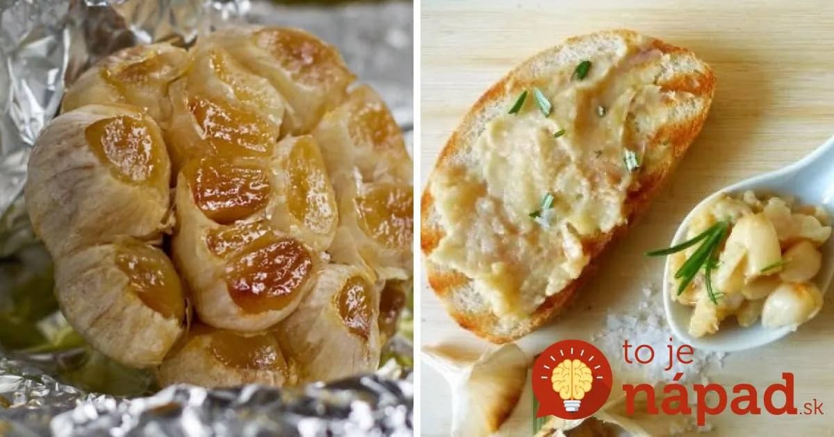 Zdravá a taká chutná: Nátierka z pečeného cesnaku, ktorej sa nebudete vedieť dojesť!