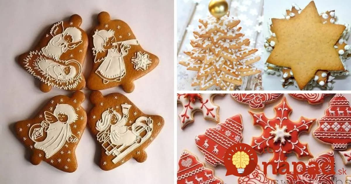 Najkrajšie nápady na zdobenie vianočných medovníkov + recept na mäkučké cesto!