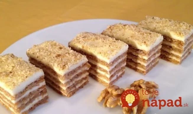 Top orechové rezy bez gramu múky!