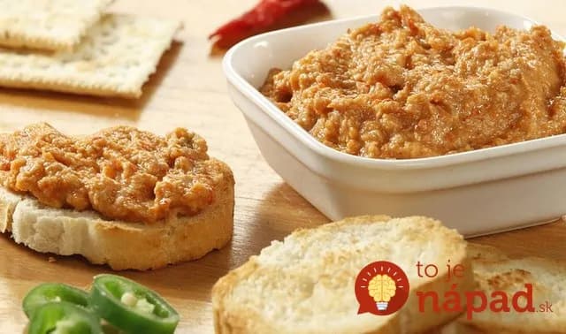 Falošný tatarák: Fantastická syrová nátierka (nielen) na hrianky!