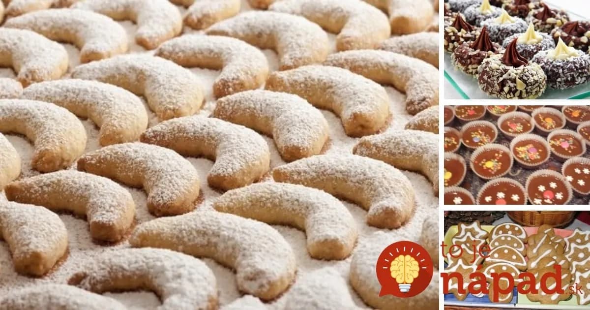 Zbierka 19 najlepších receptov na pečené aj nepečené vianočné dobroty!