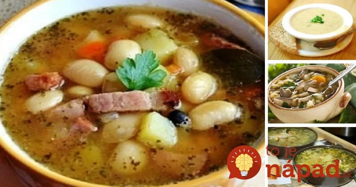 7 zimných polievok, ktoré vás zahrejú a zasýtia!