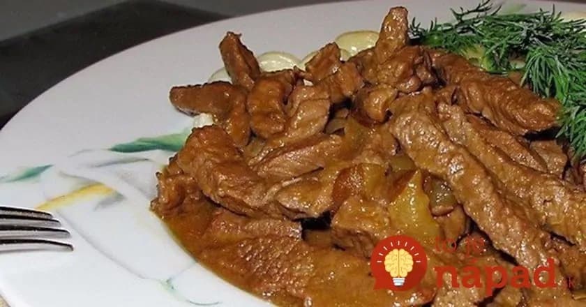 Ako pripraviť najlepšie mäso Stroganov? Držte sa tohoto receptu a úspech je zaručený!