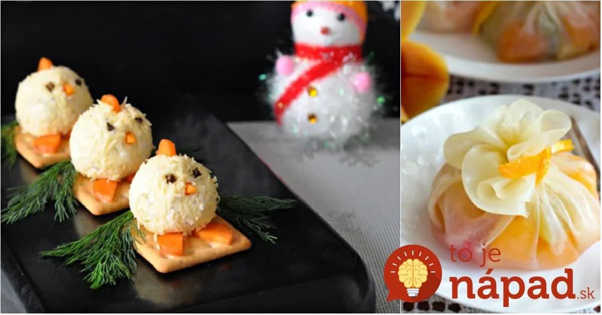 Neviete, čo ponúknuť hosťom? Tieto jednohubky viete pripraviť rýchlo a vyzerajú fantasticky!