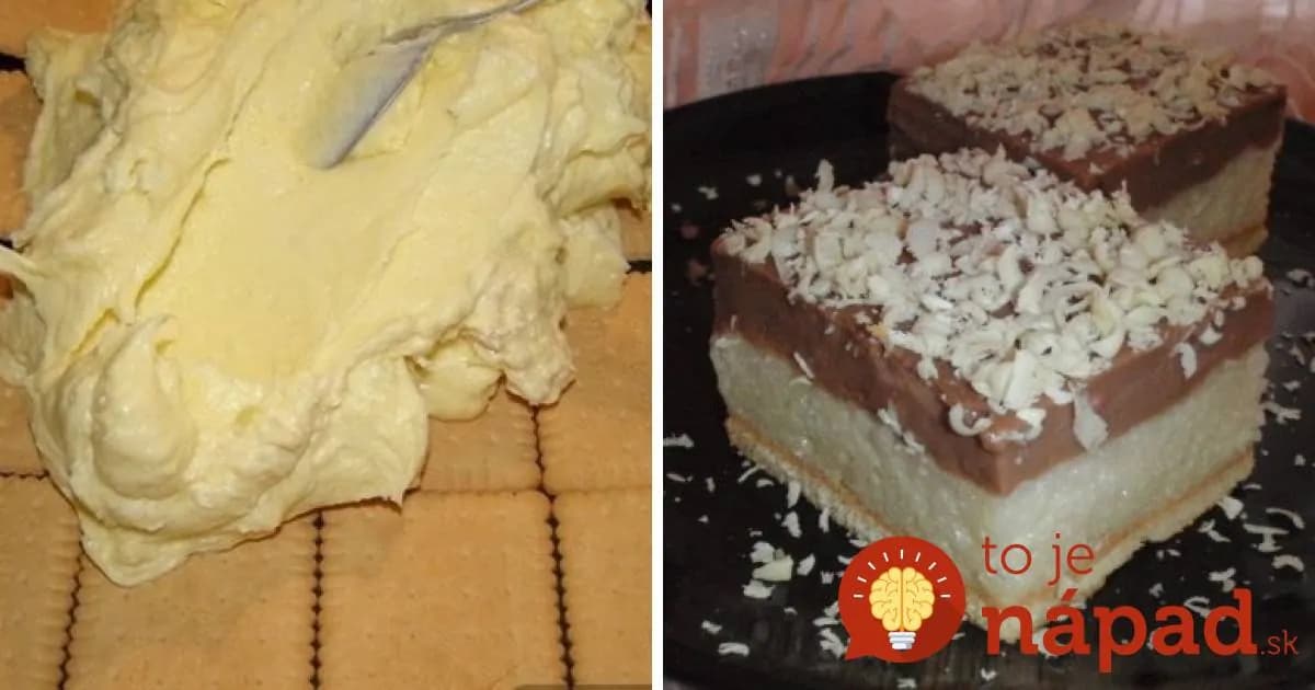 Krupicovo-pudingové kocky pripravené do pol hodinky!