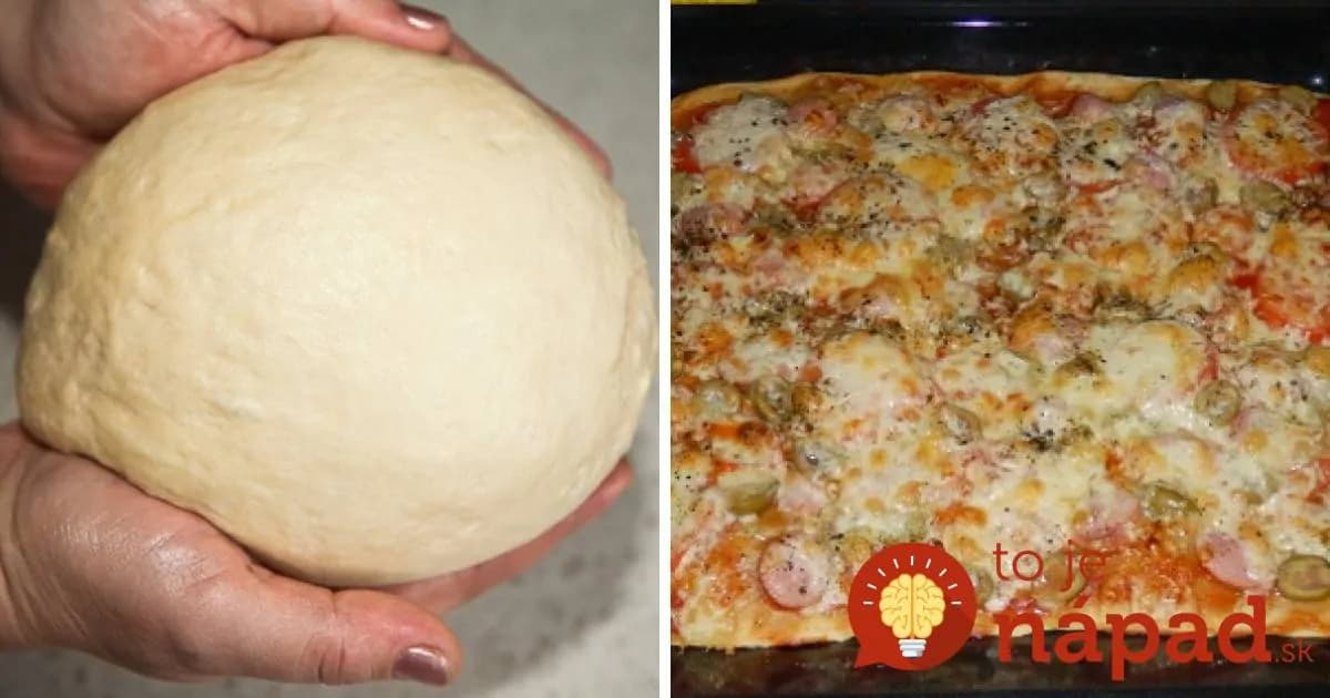10-minútové cesto na pizzu: Bez čakania na vykysnutie!