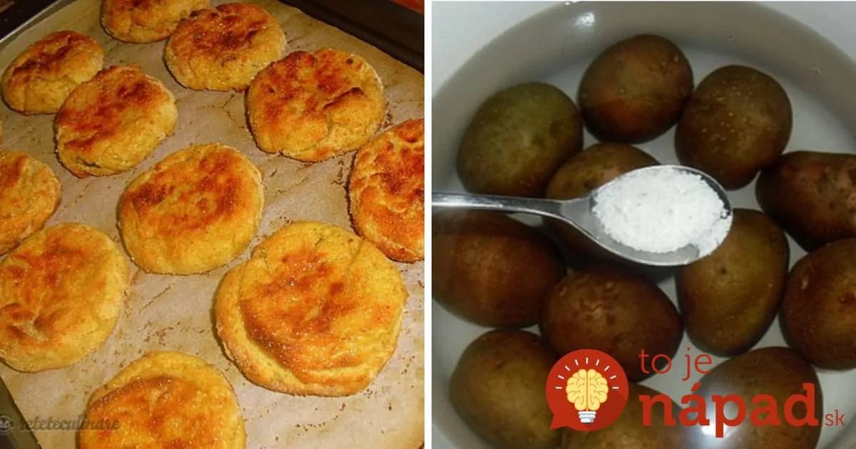 Bezkonkurenčná príloha zo zemiakov: Chrumkavé zemiaky so syrom tromfnú aj hlavné jedlo!
