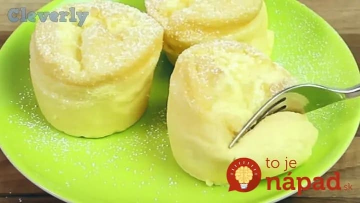 Nadýchané ako obláčik: Tieto fantastické mini-koláčiky upečiete len z 3 prísad!