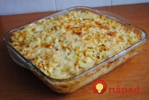 Sýty, rýchly a chutný obed: Fliačky zapečené so šunkou a syrom!