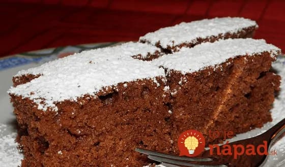 Najjednoduchšia čokoládová piškóta: Taká výborná, že k nej nemusíte už nič pridávať!