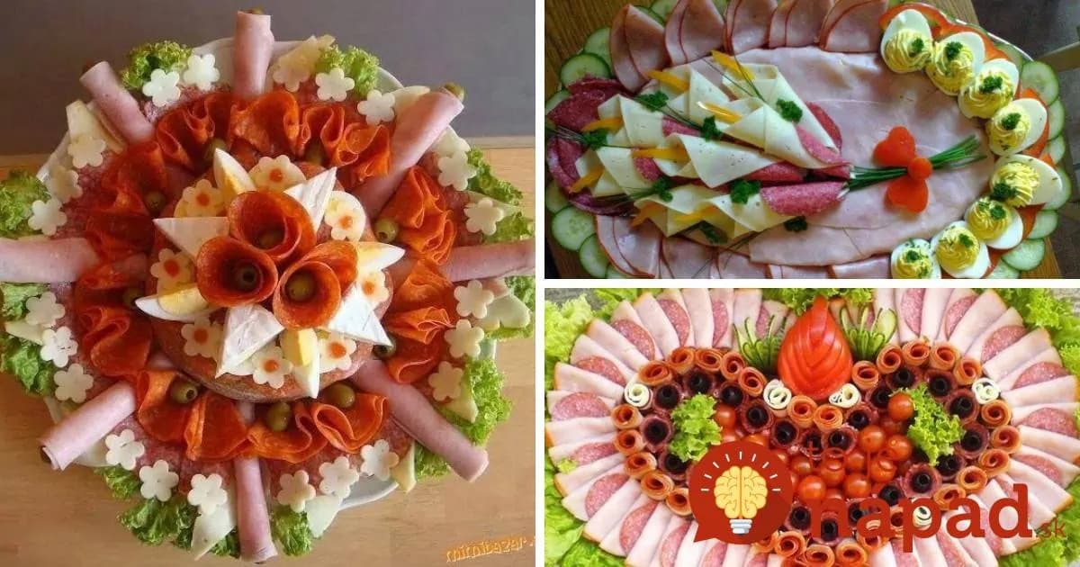 31 top inšpirácií na najkrajšie šunkové, syrové a salámové misy: Hostia sa nebudú vedieť vynadívať!