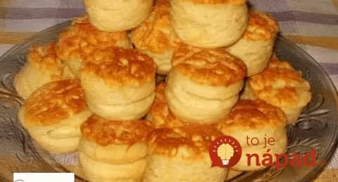 Nadýchané smotanové pagáčiky so syrom