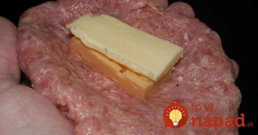 Do mäsa dajte len kúsok syra, masla a dajte piecť: Toto jedlo je také fantastické, že klasickým fašírkam dáte zbohom raz a navždy!