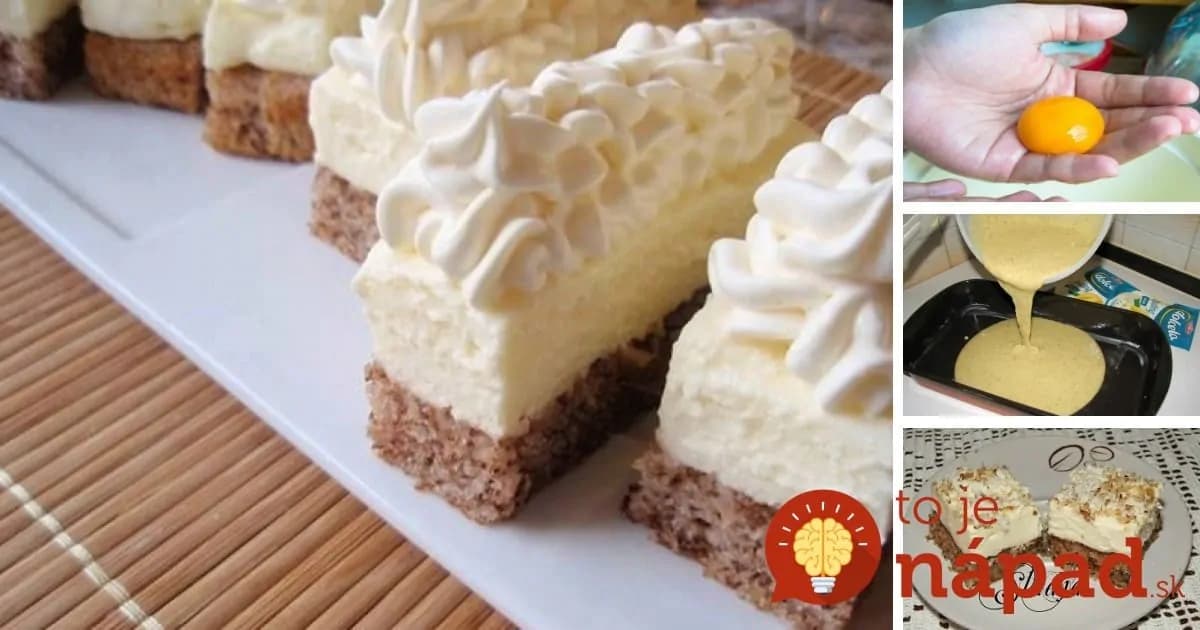 Čudo z jedného vajíčka: Tento zákusok je malý zázrak!