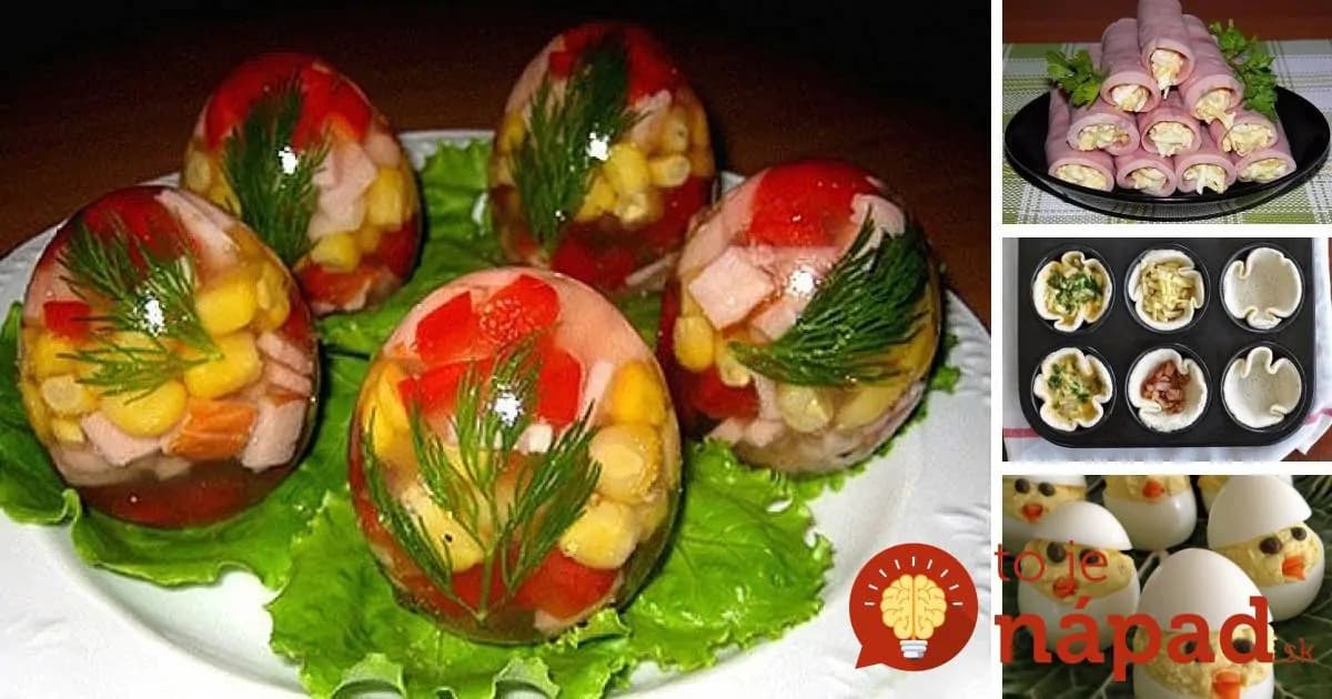 13 nápadov na veľkonočné pohostenie, ktoré zvládnete raz-dva!