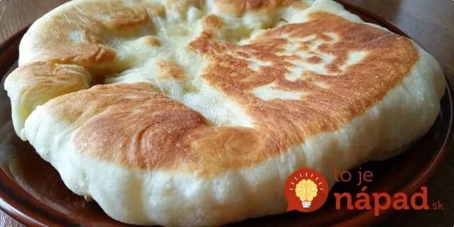 Najmäkšie langoše z jogurtu: Jednoduché a nie sú nasiaknuté olejom!