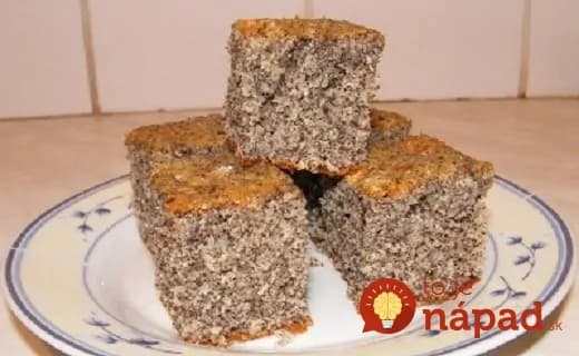 Bleskový pôstny makovník bez vajec!