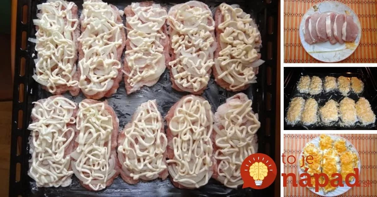Šťavnaté bravčové plátky na francúzsky spôsob!