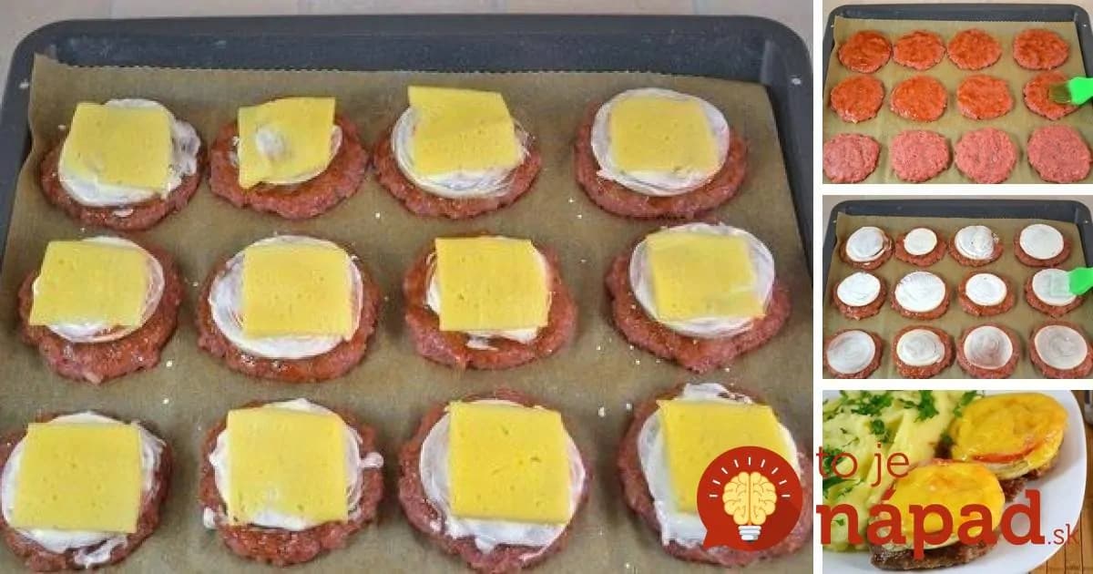 Rýchly obed z rúry: Chutné fašírky s bohatou oblohou, pripravené na jednom plechu!