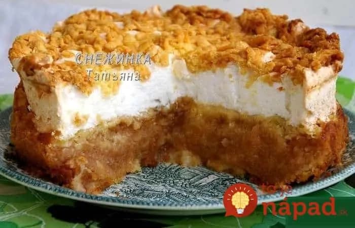 Poľská jablková torta: Fantasticky jemná, nadýchaná a taká chutná!