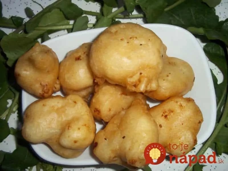 Karfiol v jemnom bublinkovom cestíčku z minerálky: Bez vajec!