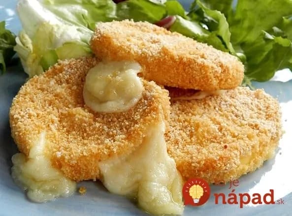 Chutí ako vyprážaný: Výborný syr v trojobale pečený v rúre!