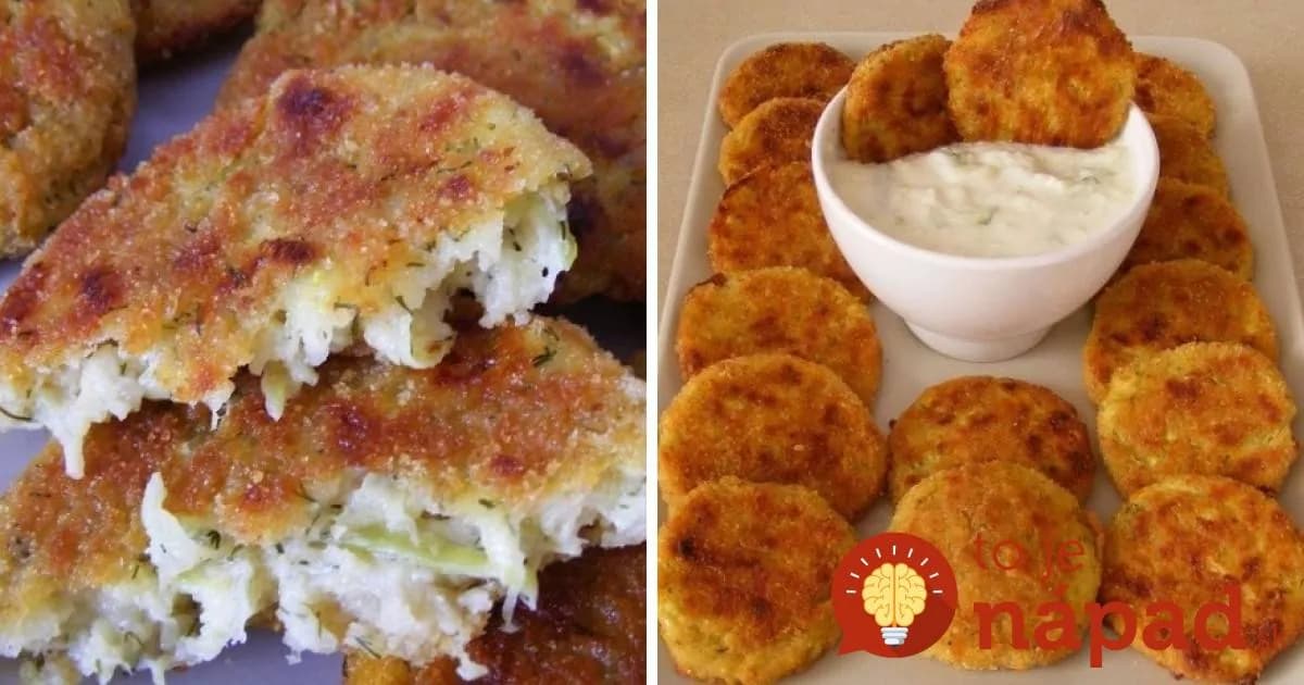 Chutia ako vyprážané a pripravíte ich takmer bez oleja: Fantastické cuketové fašírky so syrom pečené v rúre!