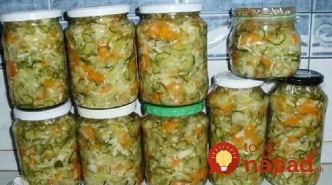 Prvá tohtoročná nakladaná zelenina: Bez zavárania a bez nálevu!