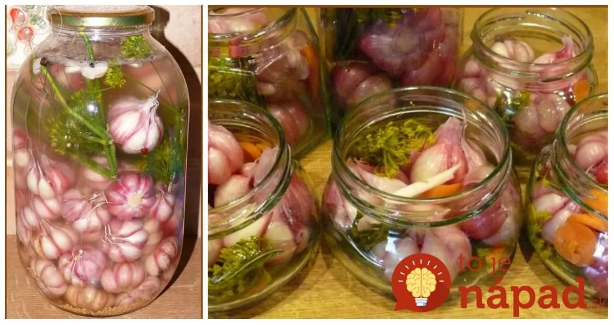 Starý a veľmi zdravý recept bez zavárania: Vyskúšajte nakladaný cesnak so zeleninou na kyslo!