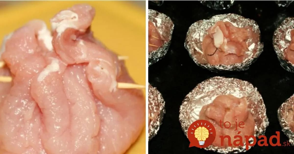 Kvôli počasiu sme nemohli grilovať vonku: Vzali sme pripravené mäso, kúsok alobalu, špáradlá a vzišla z toho pochúťka, po ktorej sa budete zalizovať aj vy!