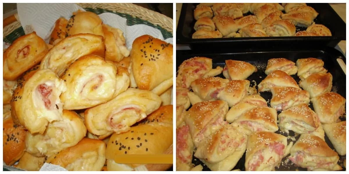 Toto ide u nás na odbyt: Cesnakové trojhranky sú také výborné, že môžem spraviť aj tri plechy a o chvíľu sú fuč!