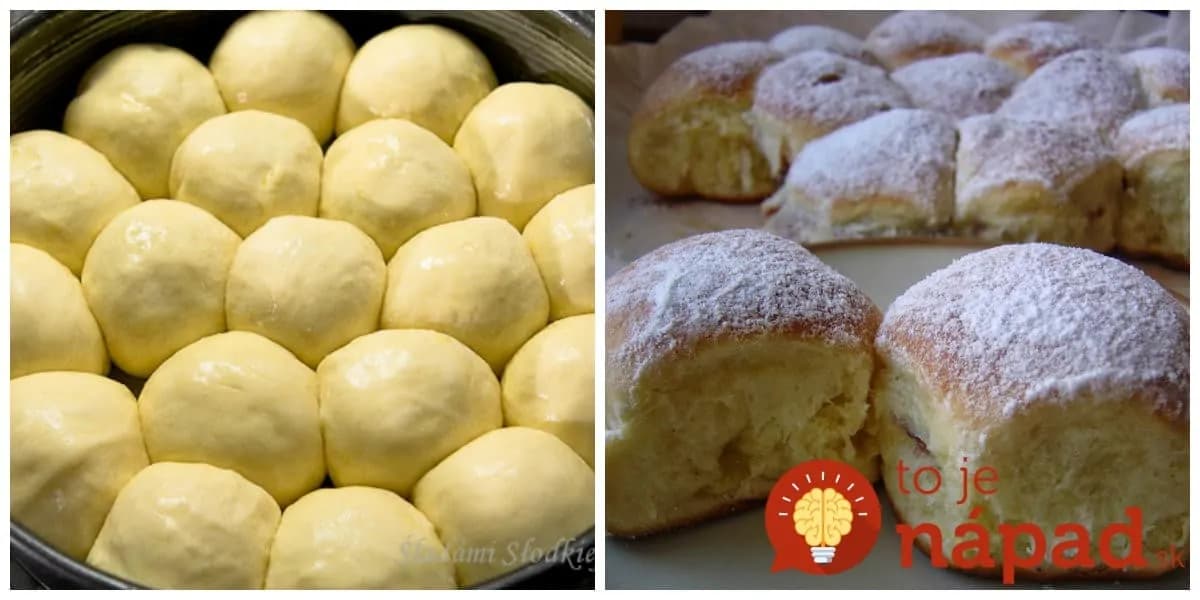 Zázračné lekvárové buchty bez kysnutia – ako vatička: S cestom pracujete hneď, narastú až v rúre!