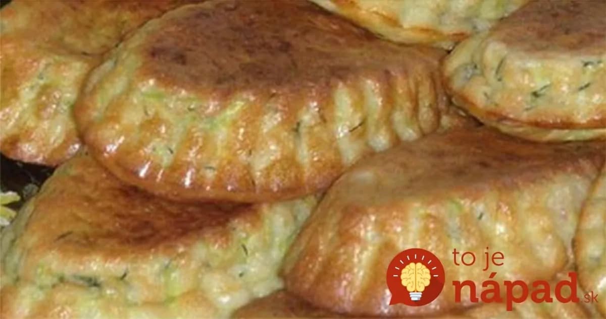 20-minút a sú na stole: Extra jemné cuketové muffinky s cesnakom a kyslou smotanou!