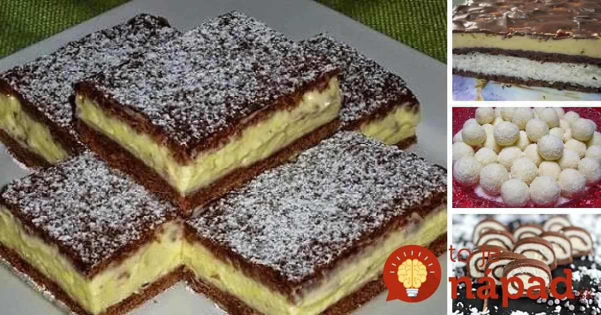 Ak nájdete doma pár hrstí strúhaného kokosu, pustite sa do nich: 17 najlepších kokosových dezertov, ktoré si zamiluje celá rodina!