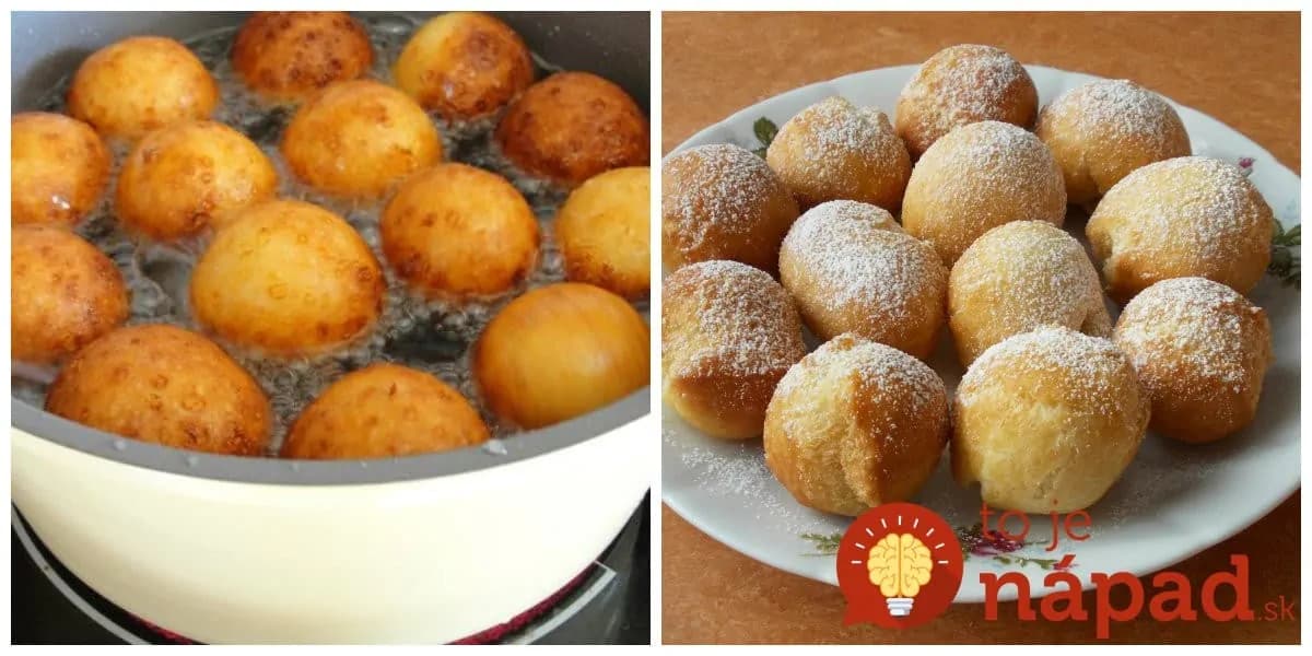 Tajný trik, vďaka ktorému nenasiaknú toľko oleja: 15-minútové tvarohové mini šišky!