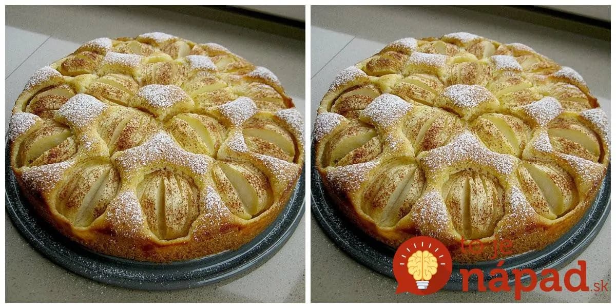 Tento koláčik je ešte jednoduchší ako bublanina: Top jesenný jablkáč so škoricou a cestom ako pavučinka!