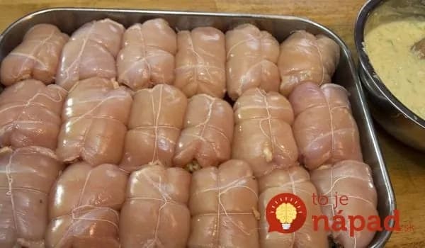 Labužníce kuracie kapsy s nivou a neskutočne chutnou omáčkou zo šľahačky: Výborné aj na slávnostný stôl!